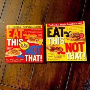 Eat this, not that books